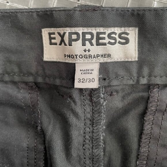 Express Photographer chino size 32 waist 30 inseam NEW - Picture 2 of 6